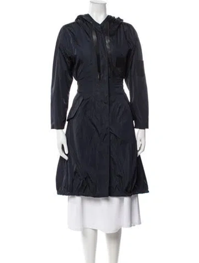 Pre-owned Prada Vintage 2009 Parka In Blue
