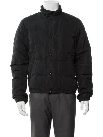 Pre-owned Prada Vintage 2009 Puffer Coat In Black