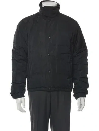 Pre-owned Prada Vintage 2009 Puffer Coat In Black