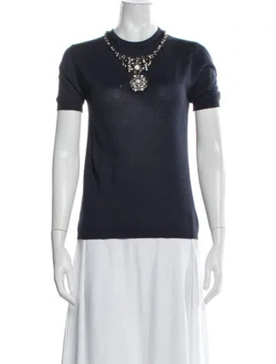 Pre-owned Prada Vintage 2009 Sweater In Blue