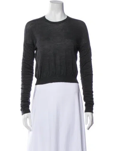Pre-owned Prada Vintage 2009 Sweater In Gray