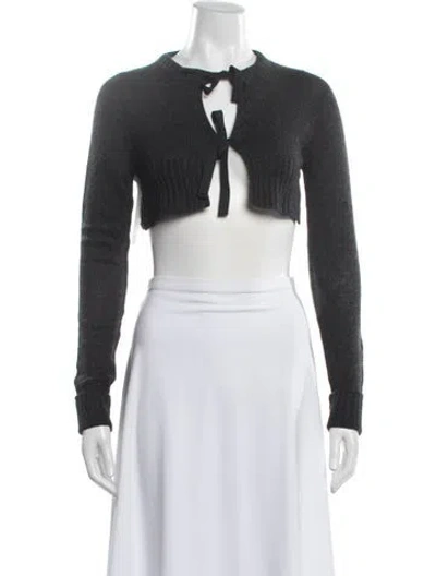 Pre-owned Prada Vintage 2009 Sweater In Gray