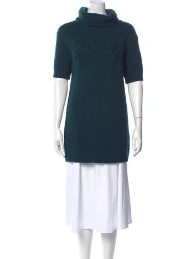 Pre-owned Prada Vintage 2009 Sweater In Green