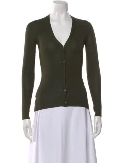Pre-owned Prada Vintage 2009 Sweater In Green