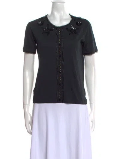 Pre-owned Prada Vintage 2009 T-shirt In Black