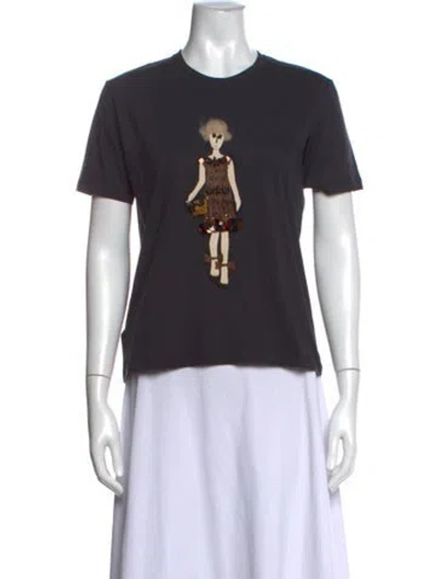 Pre-owned Prada Vintage 2009 T-shirt In Black