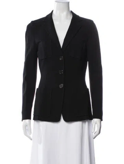 Pre-owned Prada Vintage 2010 Blazer In Black