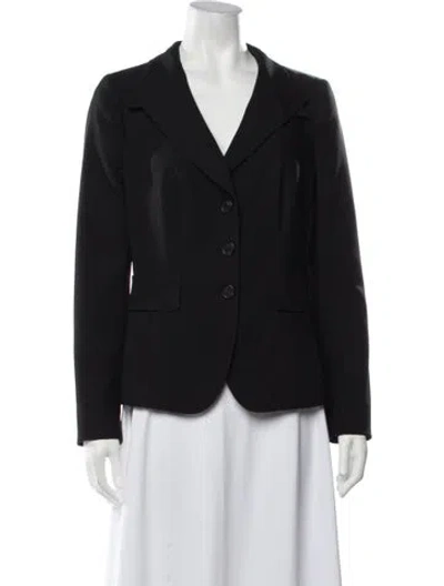 Pre-owned Prada Vintage 2010 Blazer In Black