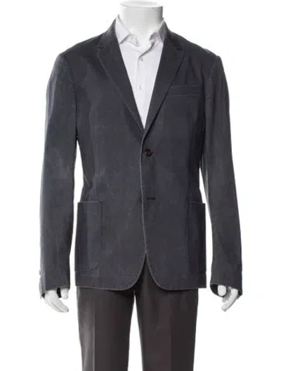 Pre-owned Prada Vintage 2010 Blazer In Blue