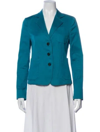 Pre-owned Prada Vintage 2010 Blazer In Blue