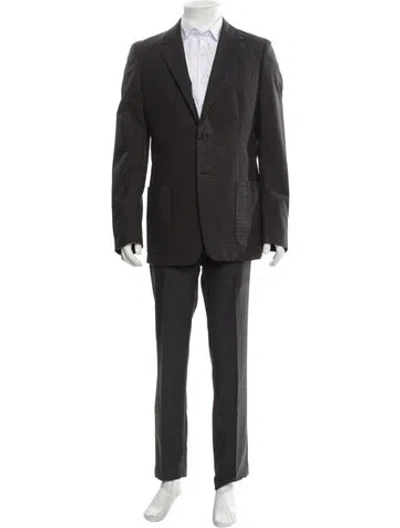 Pre-owned Prada Vintage 2010 Blazer In Gray