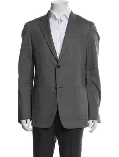 Pre-owned Prada Vintage 2010 Blazer In Gray