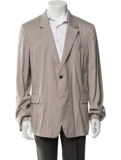 Pre-owned Prada Vintage 2010 Blazer In Neutrals