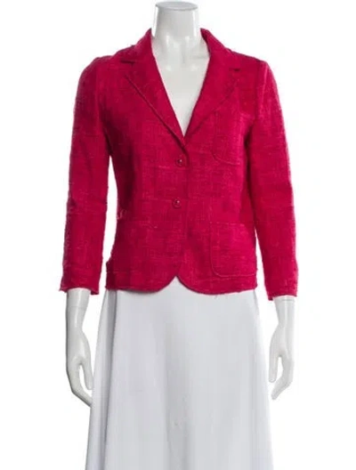 Pre-owned Prada Vintage 2010 Blazer In Pink