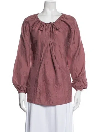 Pre-owned Prada Vintage 2010 Blouse In Pink