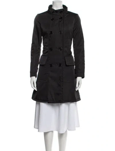 Pre-owned Prada Vintage 2010 Coat In Black