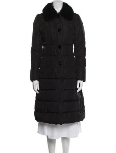 Pre-owned Prada Vintage 2010 Down Coat In Black