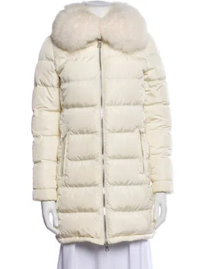 Pre-owned Prada Vintage 2010 Down Coat In Neutral