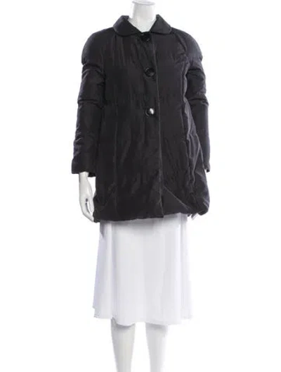 Pre-owned Prada Vintage 2010 Down Jacket In Gray