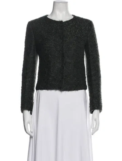 Pre-owned Prada Vintage 2010 Evening Jacket In Green