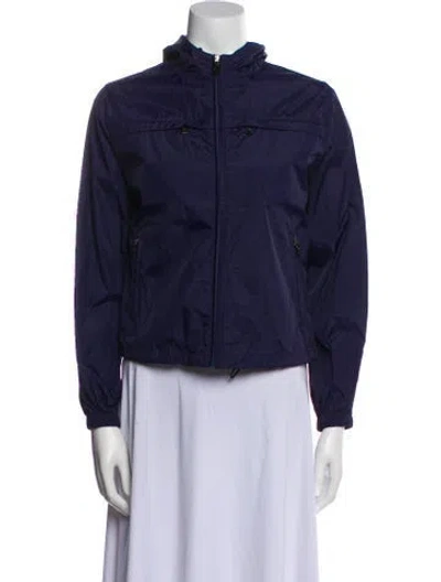 Pre-owned Prada Vintage 2010 Jacket In Blue
