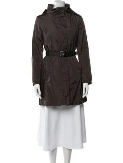 Pre-owned Prada Vintage 2010 Jacket In Brown