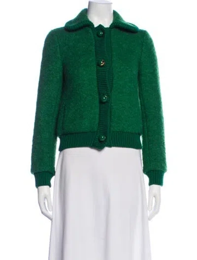 Pre-owned Prada Vintage 2010 Jacket In Green