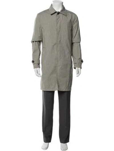 Pre-owned Prada Vintage 2010 Overcoat In Neutral