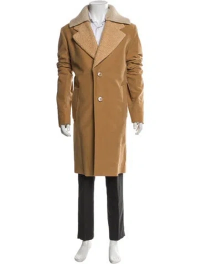 Pre-owned Prada Vintage 2010 Overcoat In Neutral