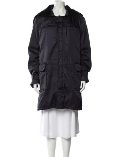 Pre-owned Prada Vintage 2010 Parka In Black