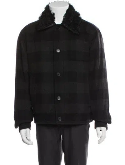 Pre-owned Prada Vintage 2010 Peacoat In Black