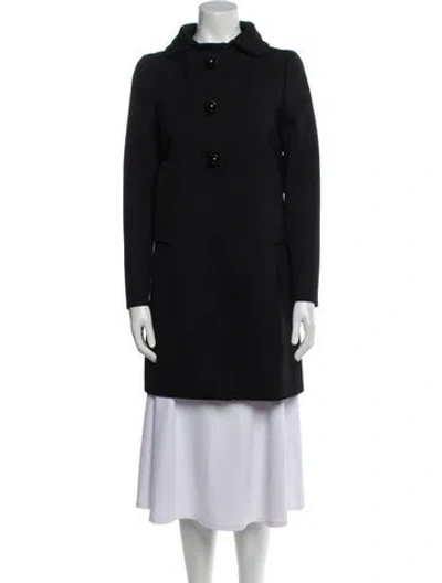 Pre-owned Prada Vintage 2010 Peacoat In Black