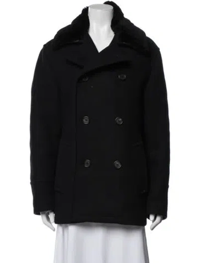 Pre-owned Prada Vintage 2010 Peacoat In Black