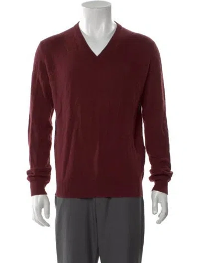 Pre-owned Prada Vintage 2010 Pullover In Burgundy