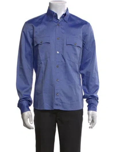 Pre-owned Prada Vintage 2010 Shirt In Blue