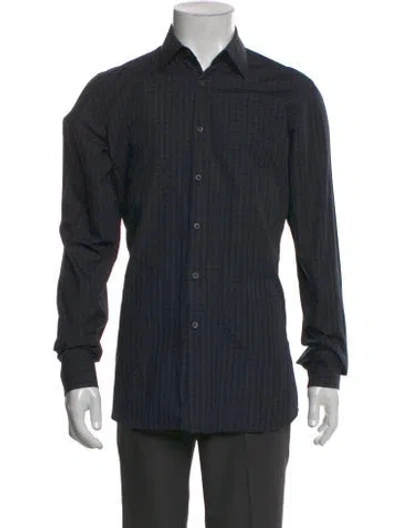 Pre-owned Prada Vintage 2010 Shirt In Gray