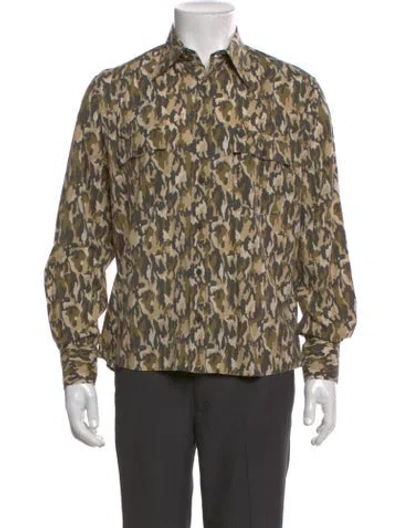 Pre-owned Prada Vintage 2010 Shirt In Green