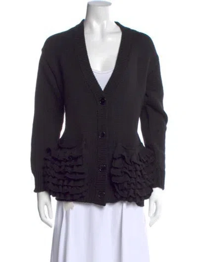 Pre-owned Prada Vintage 2010 Sweater In Black