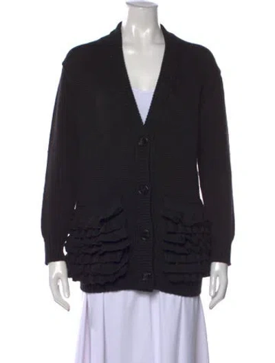 Pre-owned Prada Vintage 2010 Sweater In Black