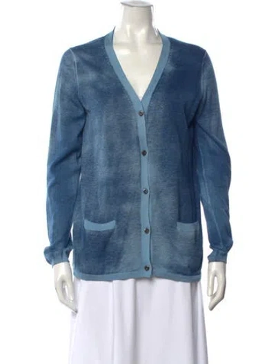 Pre-owned Prada Vintage 2010 Sweater In Blue