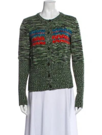 Pre-owned Prada Vintage 2010 Sweater In Green