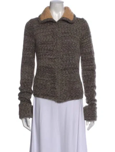 Pre-owned Prada Vintage 2010 Sweater In Neutrals