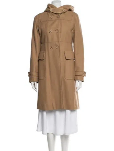 Pre-owned Prada Vintage 2010 Trench Coat In Neutral