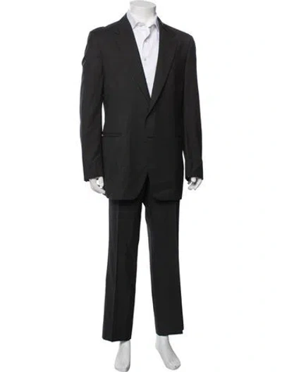 Pre-owned Prada Vintage 2010 Two-piece Blazer In Grey