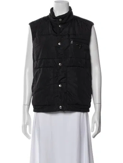 Pre-owned Prada Vintage 2010 Vest In Black
