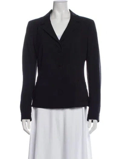Pre-owned Prada Vintage 2011 Blazer In Black