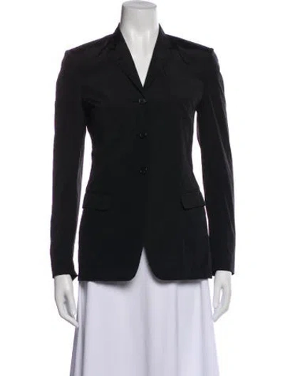 Pre-owned Prada Vintage 2011 Blazer In Black