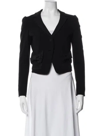 Pre-owned Prada Vintage 2011 Blazer In Black