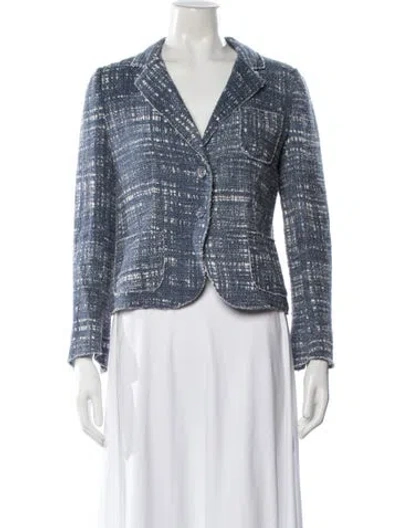 Pre-owned Prada Vintage 2011 Blazer In Blue