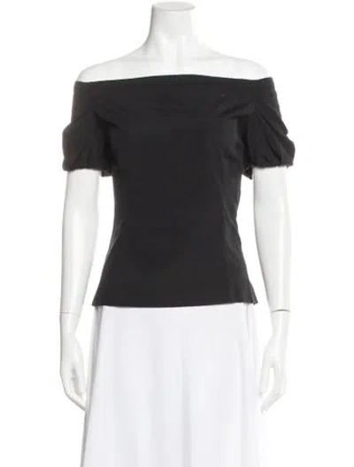 Pre-owned Prada Vintage 2011 Blouse In Black